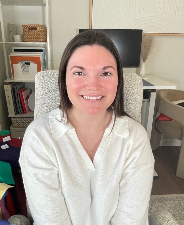 Before: the client before her analysis