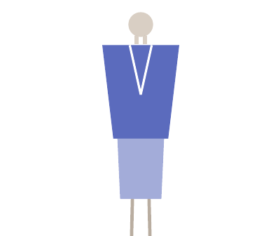 Dramatic Classic Kibbe body type illustration